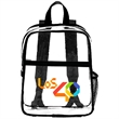 EventGuard Clear Stadium Backpack 10" x 12" x 4" | https://www.bestnamebadges.com