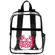 EventGuard Clear Stadium Backpack 10" x 12" x 4" | https://www.bestnamebadges.com