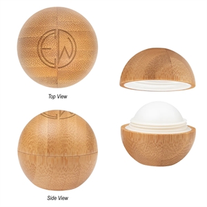 Bamboo Lip Moisturizer Ball | https://www.bestnamebadges.com