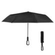 46" Arc Reflective Umbrella With Carabiner Handle | https://www.bestnamebadges.com