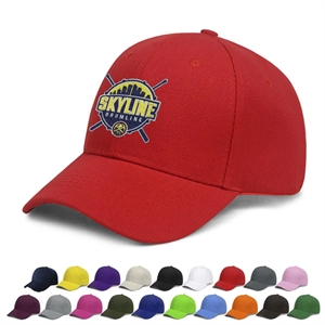 6 PANEL MID PROFILE BASEBALL CAP