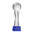 Baseball Award on Grafton Base - Blue | https://www.bestnamebadges.com