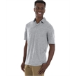 Men's Space Dye Performance Polo | https://www.bestnamebadges.com