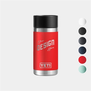 12 Oz YETI® Stainless Steel Insulated Hot Shot Bottle | https://www.bestnamebadges.com