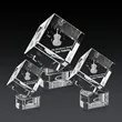 Burrill 3D Award on Paragon Base - Clear | https://www.bestnamebadges.com