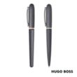 Hugo Boss® Iconic Contour Ballpoint & Fountain Pen Set | https://www.bestnamebadges.com