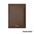 Hugo Boss® Classic Smooth Passport Holder | https://www.bestnamebadges.com