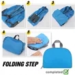 In Stock Travel Sports Foldable Backpack | https://www.bestnamebadges.com