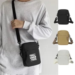 Unisex Simple Messenger Sling Bag