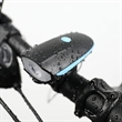 USB Rechargeable Bike Front Light with Horn | https://www.bestnamebadges.com