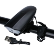 USB Rechargeable Bike Front Light with Horn | https://www.bestnamebadges.com