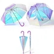 Laser Transparent Umbrella | https://www.bestnamebadges.com
