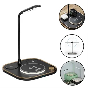 Multi-Functional LED Desk Lamp w/Wireless Charger