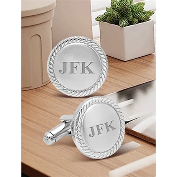 Custom Engraved Cufflinks