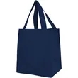100GSM Non-Woven Jumbo Grocery Gusset Tote Bag (13"X15"X10") | https://www.bestnamebadges.com