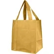 100GSM Non-Woven Jumbo Grocery Gusset Tote Bag (13"X15"X10") | https://www.bestnamebadges.com