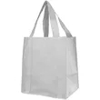 100GSM Non-Woven Jumbo Grocery Gusset Tote Bag (13"X15"X10") | https://www.bestnamebadges.com