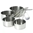 Stainless Steel Measuring Cups | https://www.bestnamebadges.com