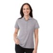 Women's DEGE Eco SS Polo | https://www.bestnamebadges.com