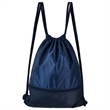 Eco Cinch Pack rPET Recycled Polyester Drawstring Bag | https://www.bestnamebadges.com