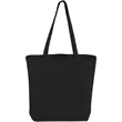 12 Oz. Cotton Canvas Tote Bag W/ Gusset | https://www.bestnamebadges.com