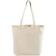 12 Oz. Cotton Canvas Tote Bag W/ Gusset | https://www.bestnamebadges.com