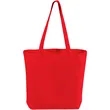 12 Oz. Cotton Canvas Tote Bag W/ Gusset | https://www.bestnamebadges.com