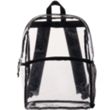 Vue Clear PVC Backpack | https://www.bestnamebadges.com