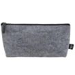 THE GOODS™ Recycled Felt Zippered Pouch | https://www.bestnamebadges.com