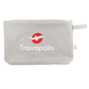 Organic Cotton Travel Kit | https://www.bestnamebadges.com
