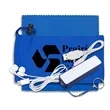Mobile Tech Power Bank Accessory Kit with Earbuds in Pouch | https://www.bestnamebadges.com