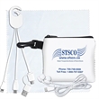 TechMesh Hang Pro Mobile Charging Cable Kit in Mesh Pouch | https://www.bestnamebadges.com