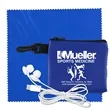 TechMesh Tunes Mobile Tech Earbud Kit in Mesh Zipper Pouch | https://www.bestnamebadges.com