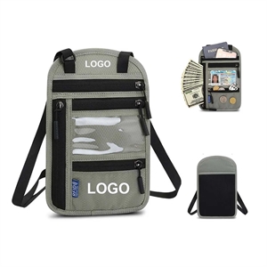 Neck Wallet Passport Bag RFID Blocking