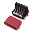 RFID Blocking Leather Credit Card Case | https://www.bestnamebadges.com