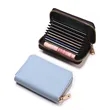 RFID Blocking Leather Credit Card Case | https://www.bestnamebadges.com