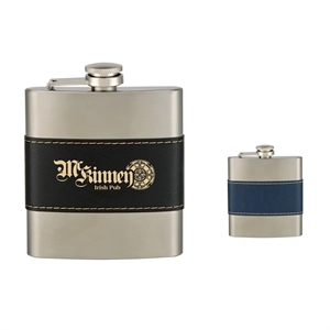 6 Oz. McCarty Flask | https://www.bestnamebadges.com