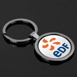 The Gunmetal Anello Key Chain | https://www.bestnamebadges.com