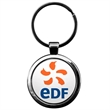 The Gunmetal Anello Key Chain | https://www.bestnamebadges.com