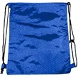 Hexagonal Shape Fabric Drawstring (13.5" x 16.5") | https://www.bestnamebadges.com