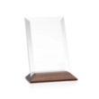 Embassy VividPrint™ Award - Starfire/Walnut (Vert) | https://www.bestnamebadges.com