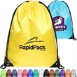 Premium Football Fabric Large Size Drawstring (15"x18") | https://www.bestnamebadges.com