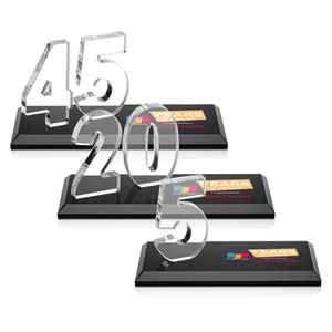 Northam Anniversary VividPrint™ Award - Black | https://www.bestnamebadges.com