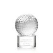 Golf Ball Award on Marvel Base | https://www.bestnamebadges.com