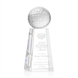 Golf Ball Award on Novita Base | https://www.bestnamebadges.com