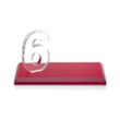 Northam Milestone Award - Red | https://www.bestnamebadges.com