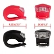 Bicycle Rear Silicone LED Bike Light | https://www.bestnamebadges.com