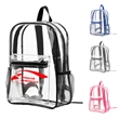 Clear Backpack Heavy Duty PVC Transparent Bag | https://www.bestnamebadges.com