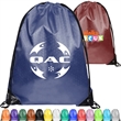 Hexagonal Large Drawstring W/ Reinforced Corner (15"x18") | https://www.bestnamebadges.com