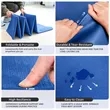 Foldable Yoga Mat with Storage Bag | https://www.bestnamebadges.com